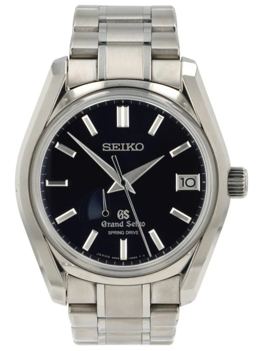 Grand Seiko Spring Drive Blue Dial Titanium 40mm Automatic Men’s Watch SBGA127